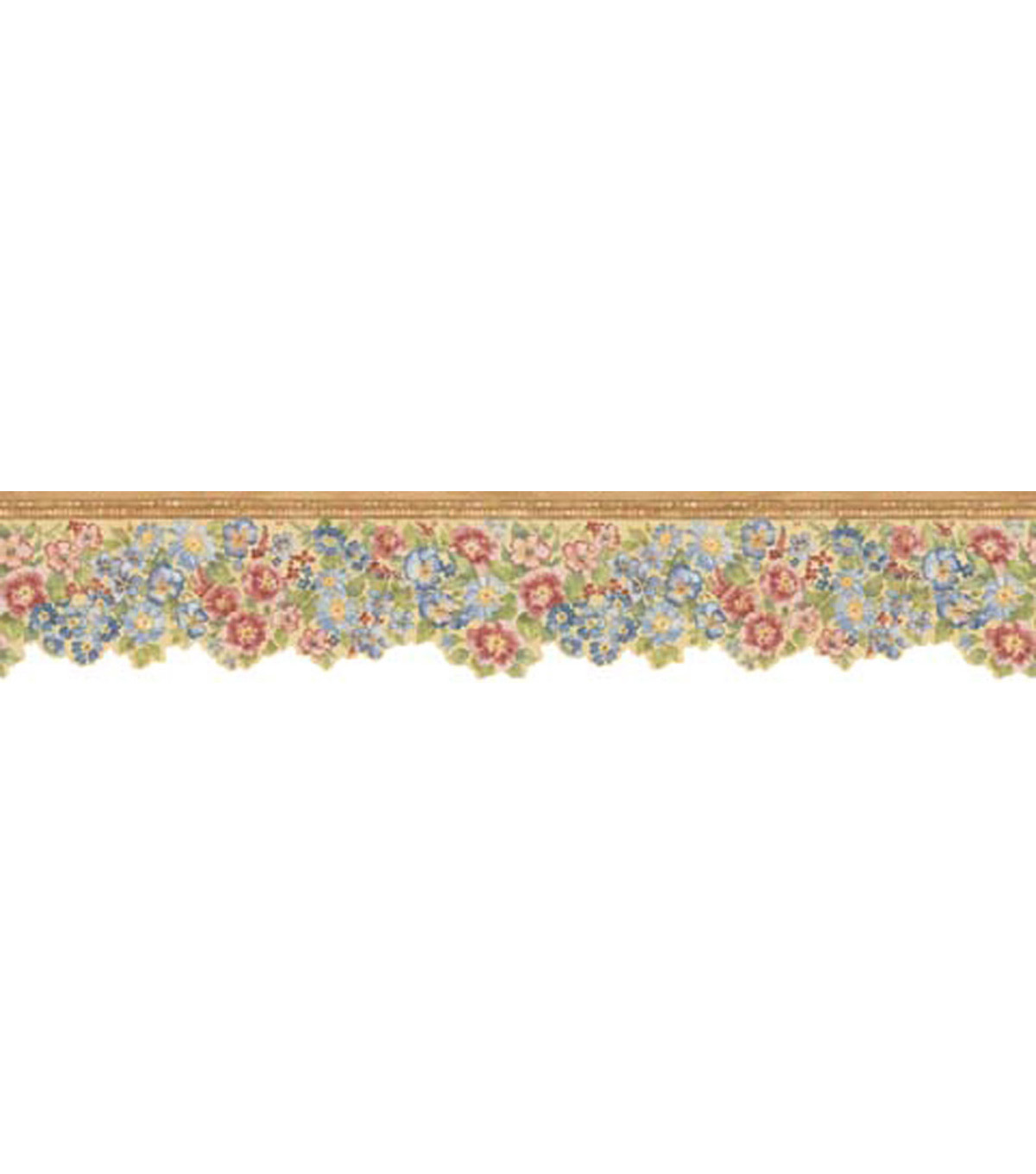 Free download Pansy Die Cut Wallpaper Border Multicolor Jo Ann