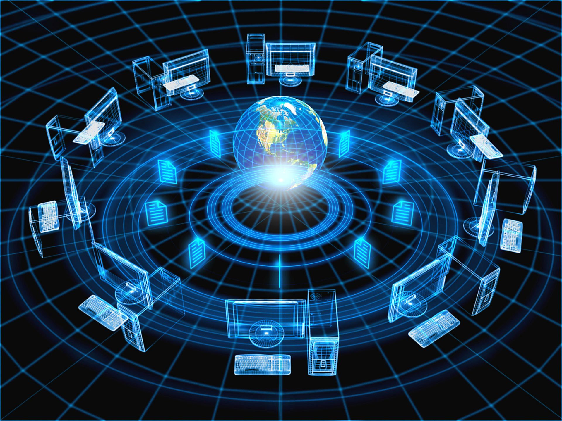 HD Computer Science Background Wallpaper