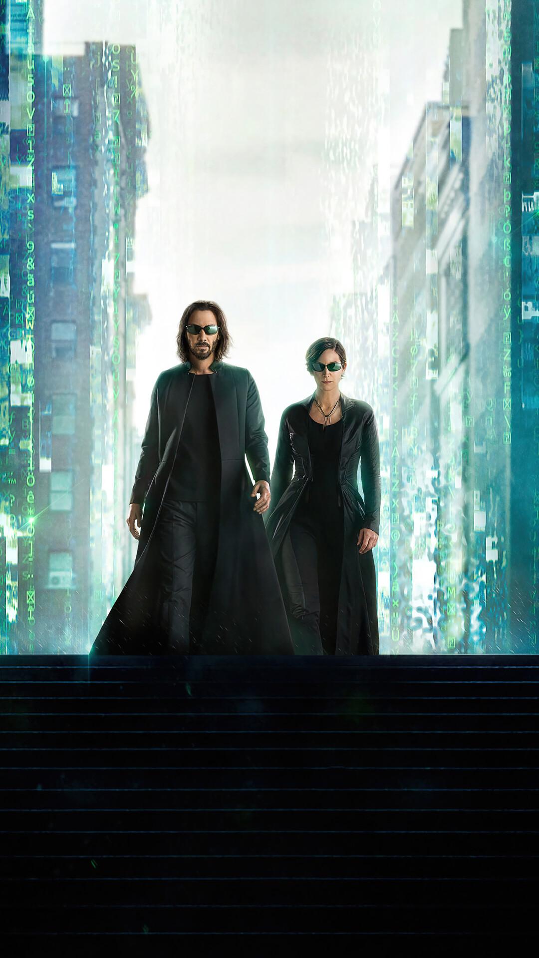 The Matrix Resurrections Neo Trinity Wallpaper 4k Pc Desktop 3090e