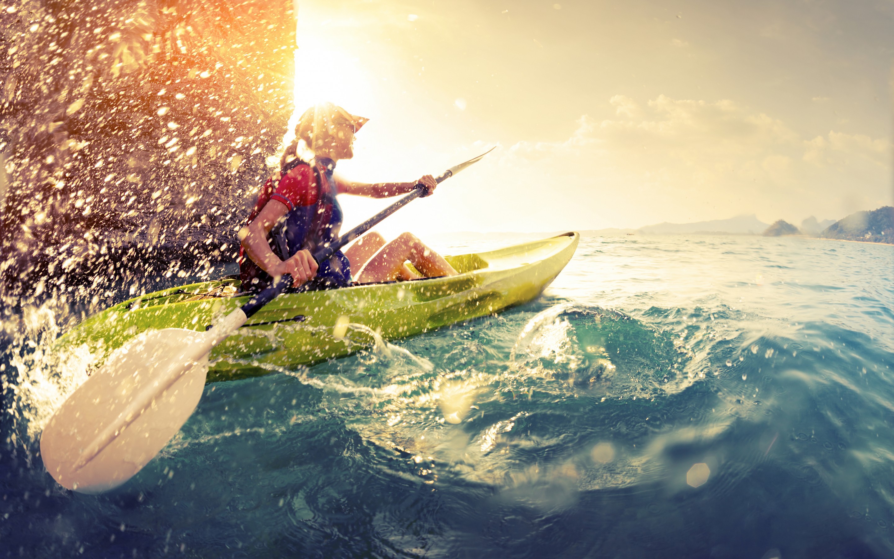 Kayak Rowing Wallpaper Sports Better