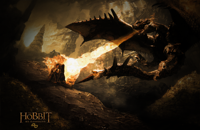 The Hobbit WallpaperPoster Misc Box Art Cover by takamura97 700x455