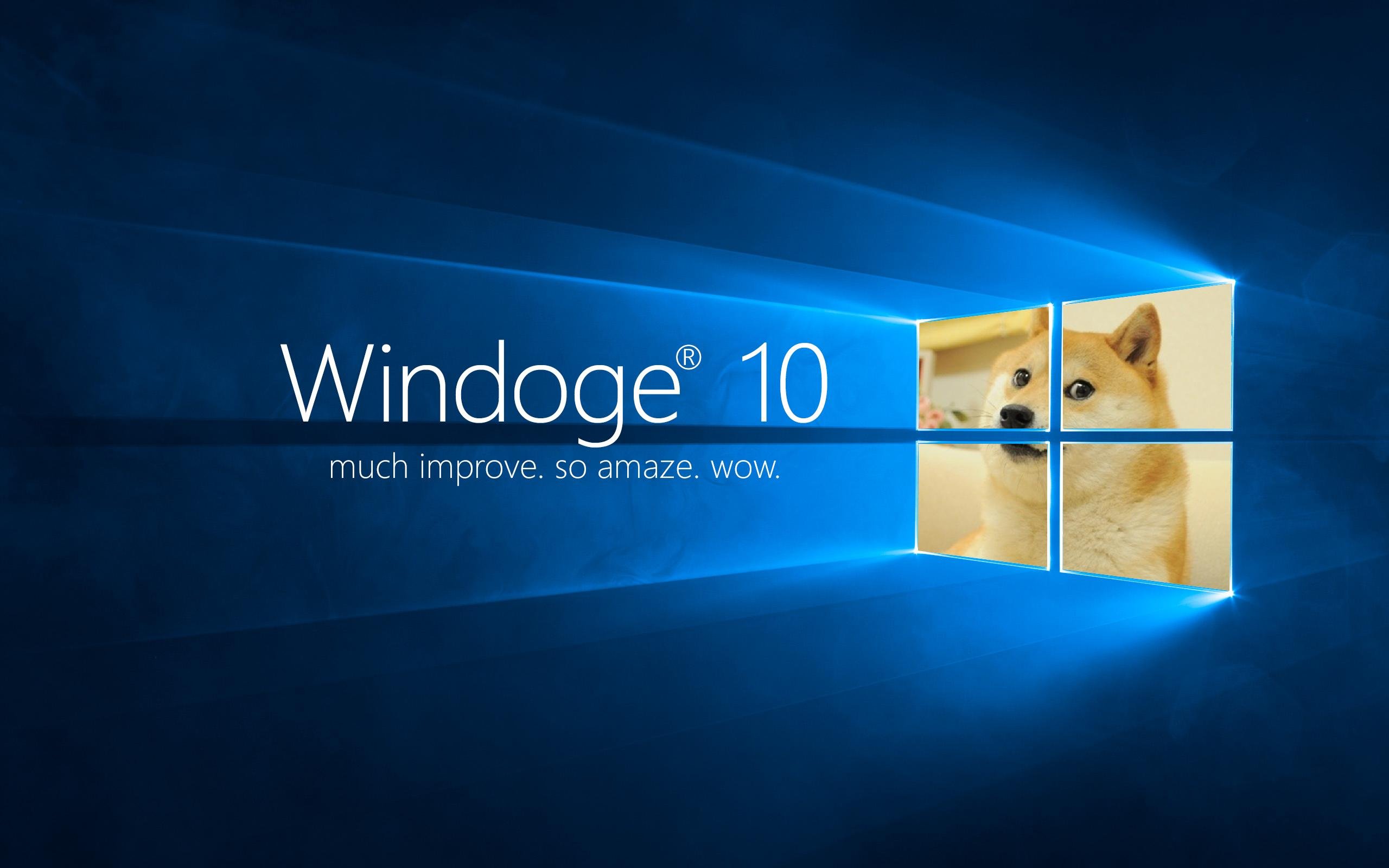 Windoge Much Improve So Amaze Wow Other