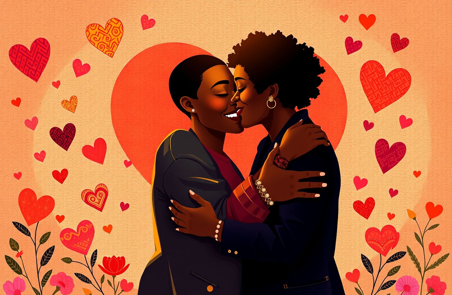 Black Love Wallpaper