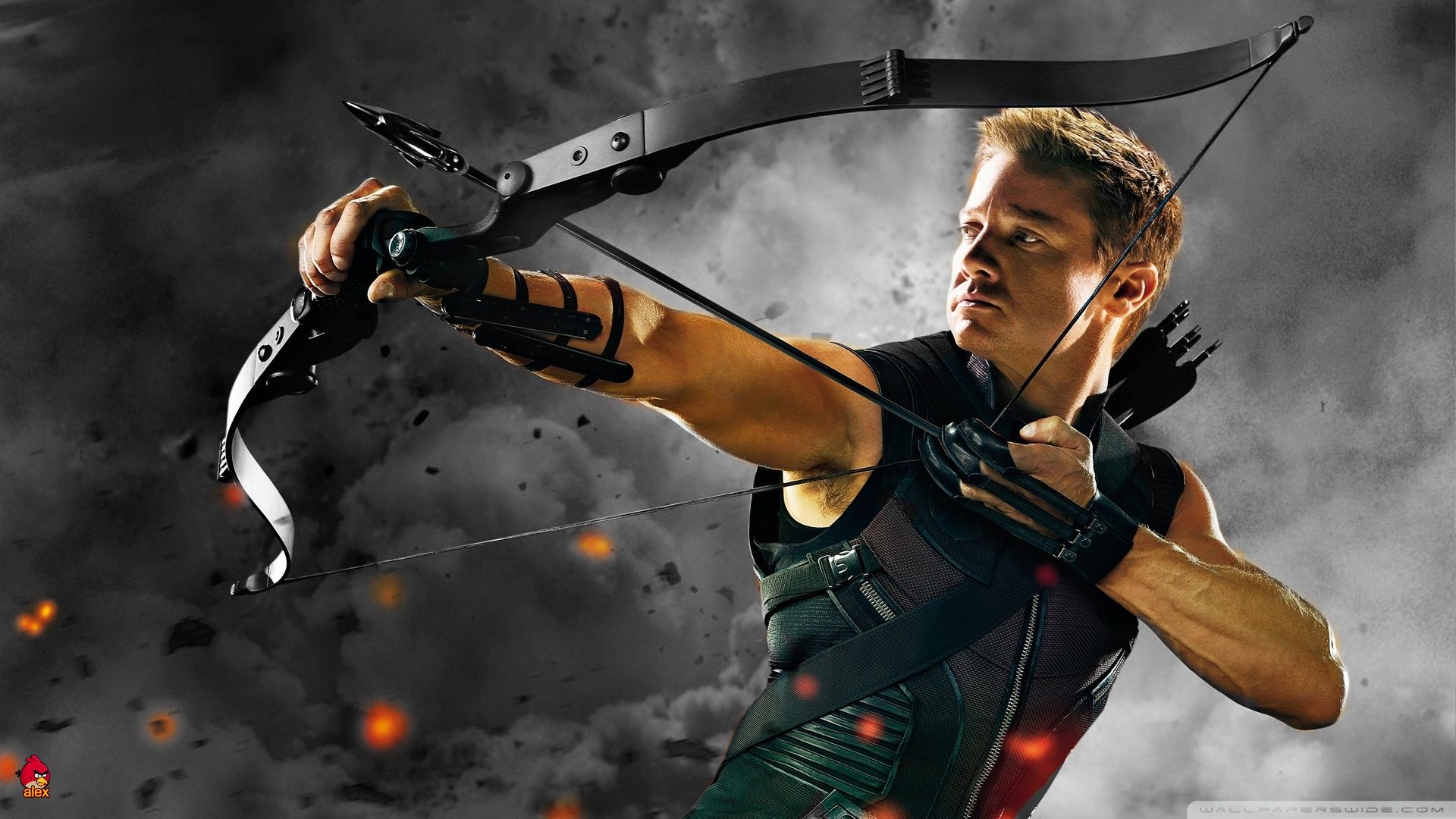 The Avengers Hawkeye HD Wallpaper Marvel