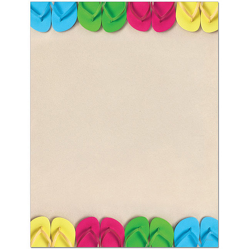 Free download Flip Flop Borders [500x500] for your Desktop, Mobile