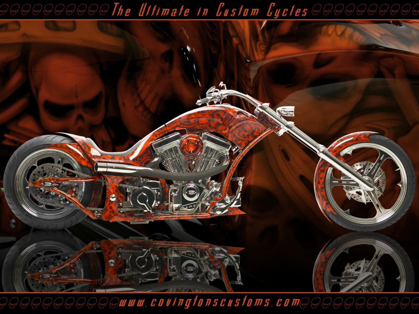 Custom Chopper Motorcycles Wallpaper For Desktop