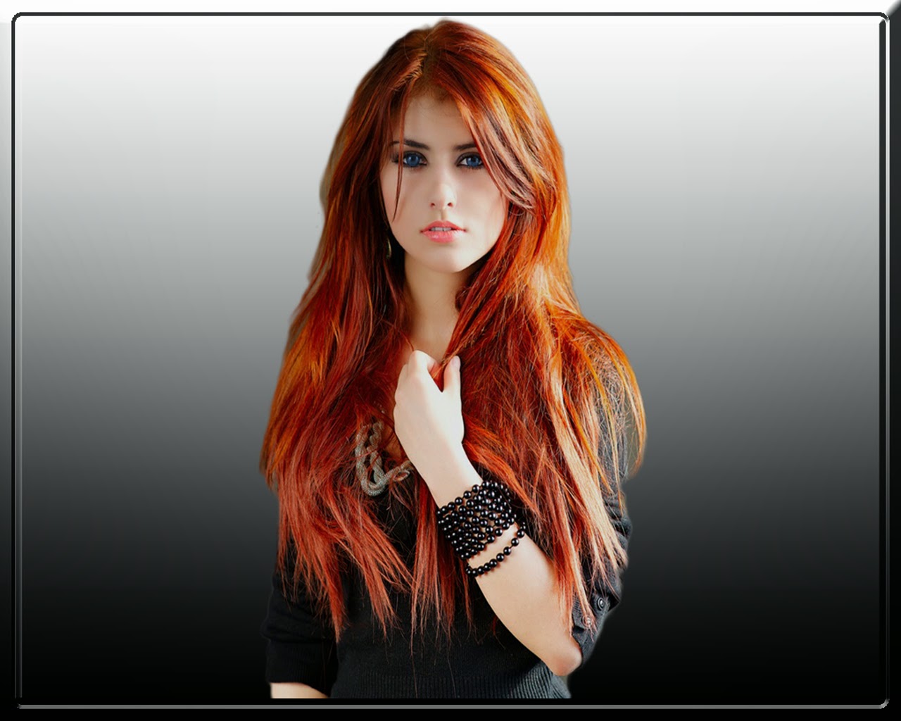 Wallpaper Cute Redhead Girl HD