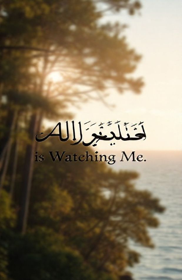 Allah Is Watching Me Wallpaper