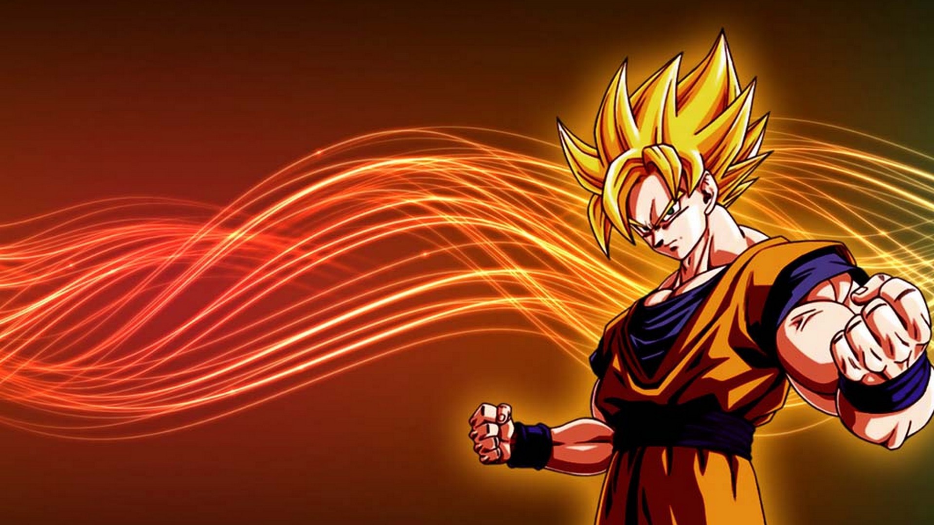 Goku Super Saiyan Desktop Background Wallpaper