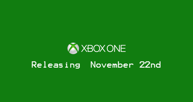Xbox One Launch Date Confirmed November 22nd Gaminrealm