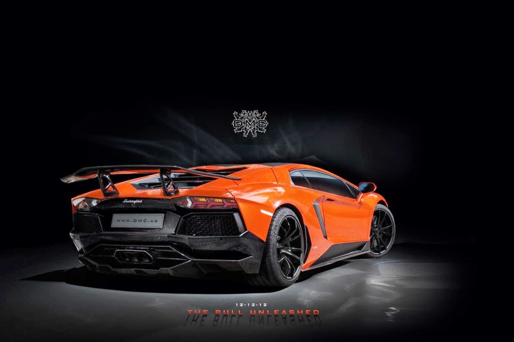 Orange Lamborghini Hd Wallpaper