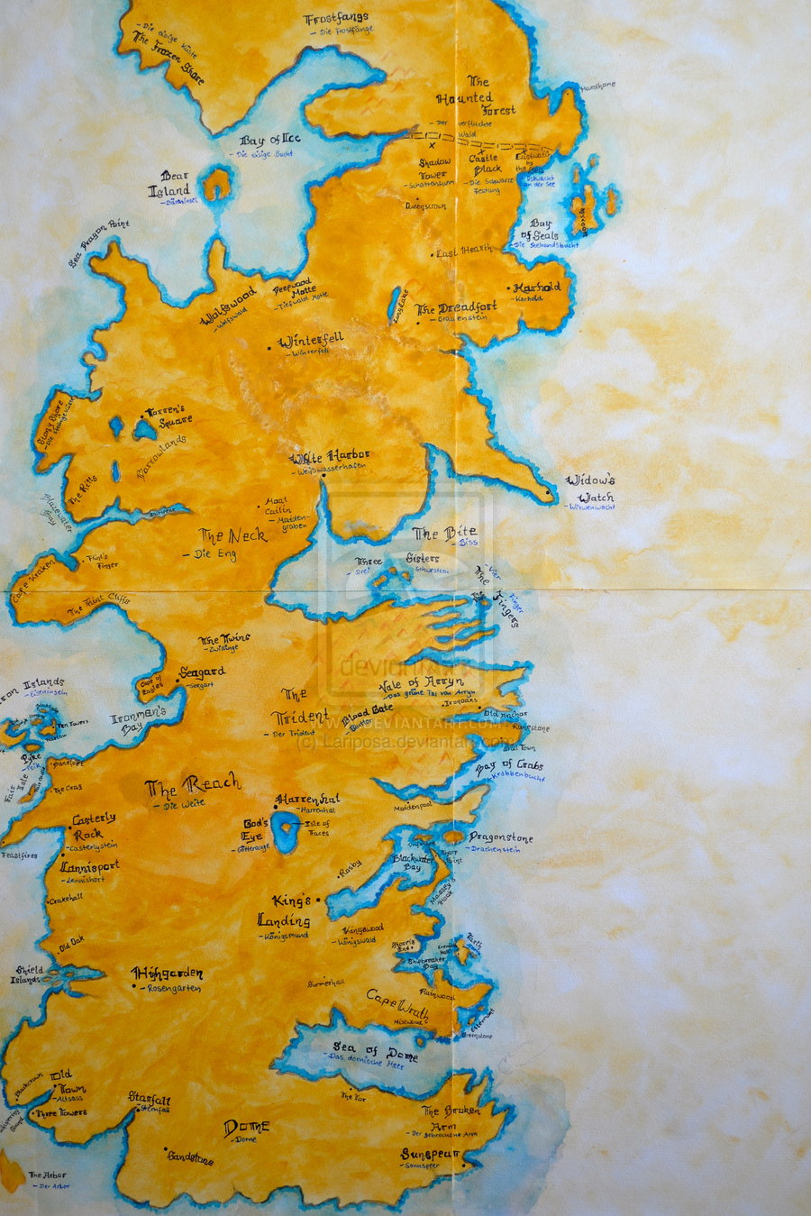 Pin Maps Of Westeros And Essos