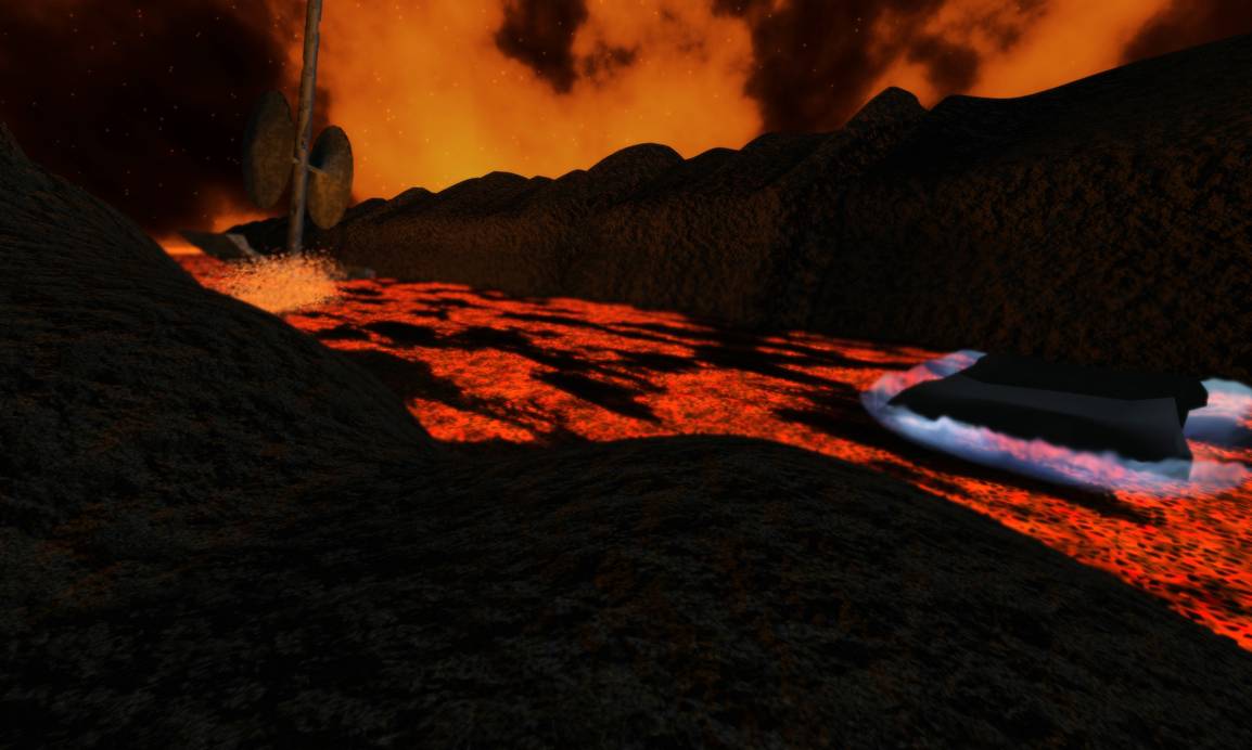 Mustafar Firey Background By Jor Dan
