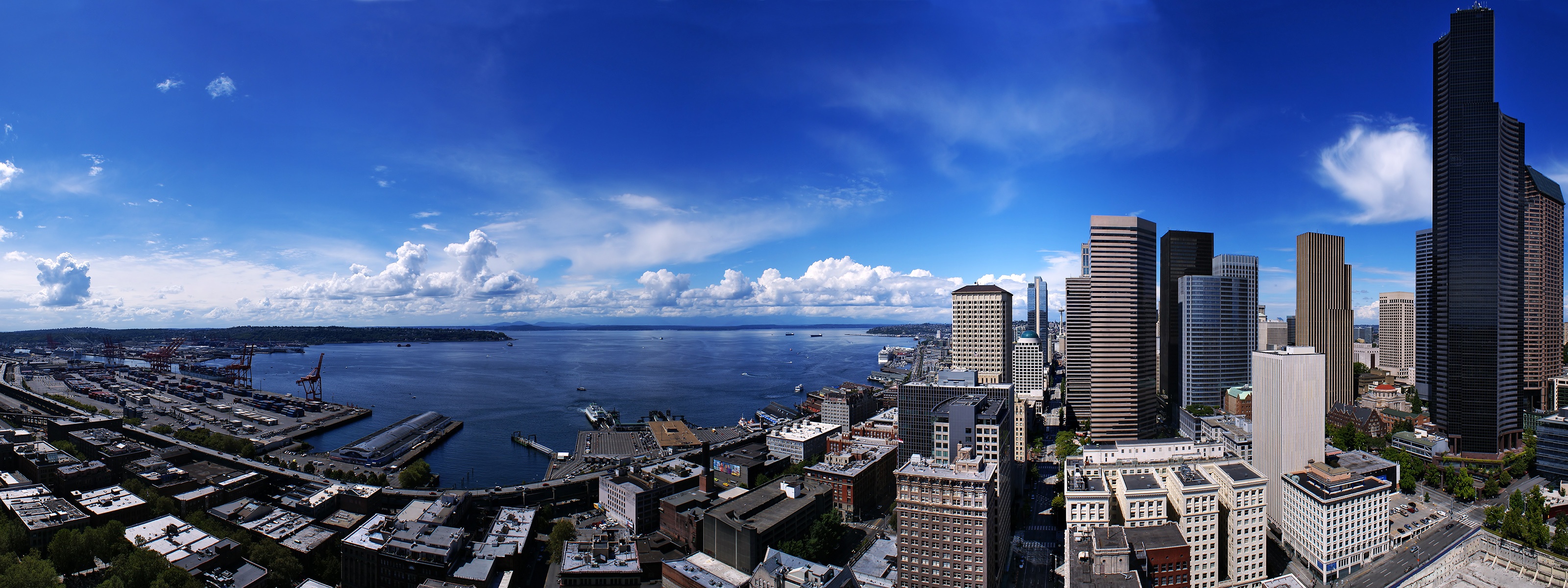 Seattle City United States Wallpapers HD Wallpapers 3200x1200