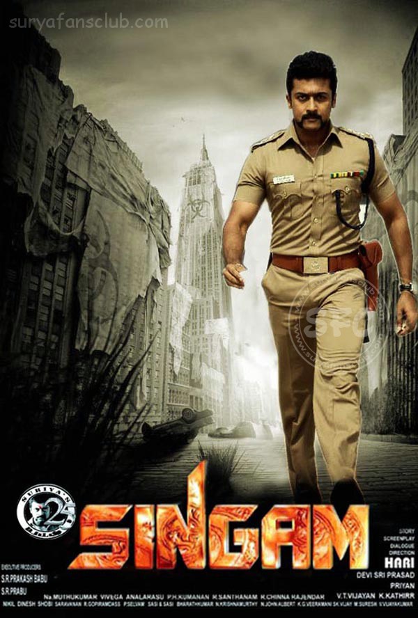 This Surya Singam Wallpaper Was Done By Fan Rushy Babu We From