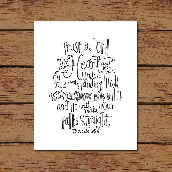 Free download Proverbs 35 6 Bible Verse Hand drawn Art Print