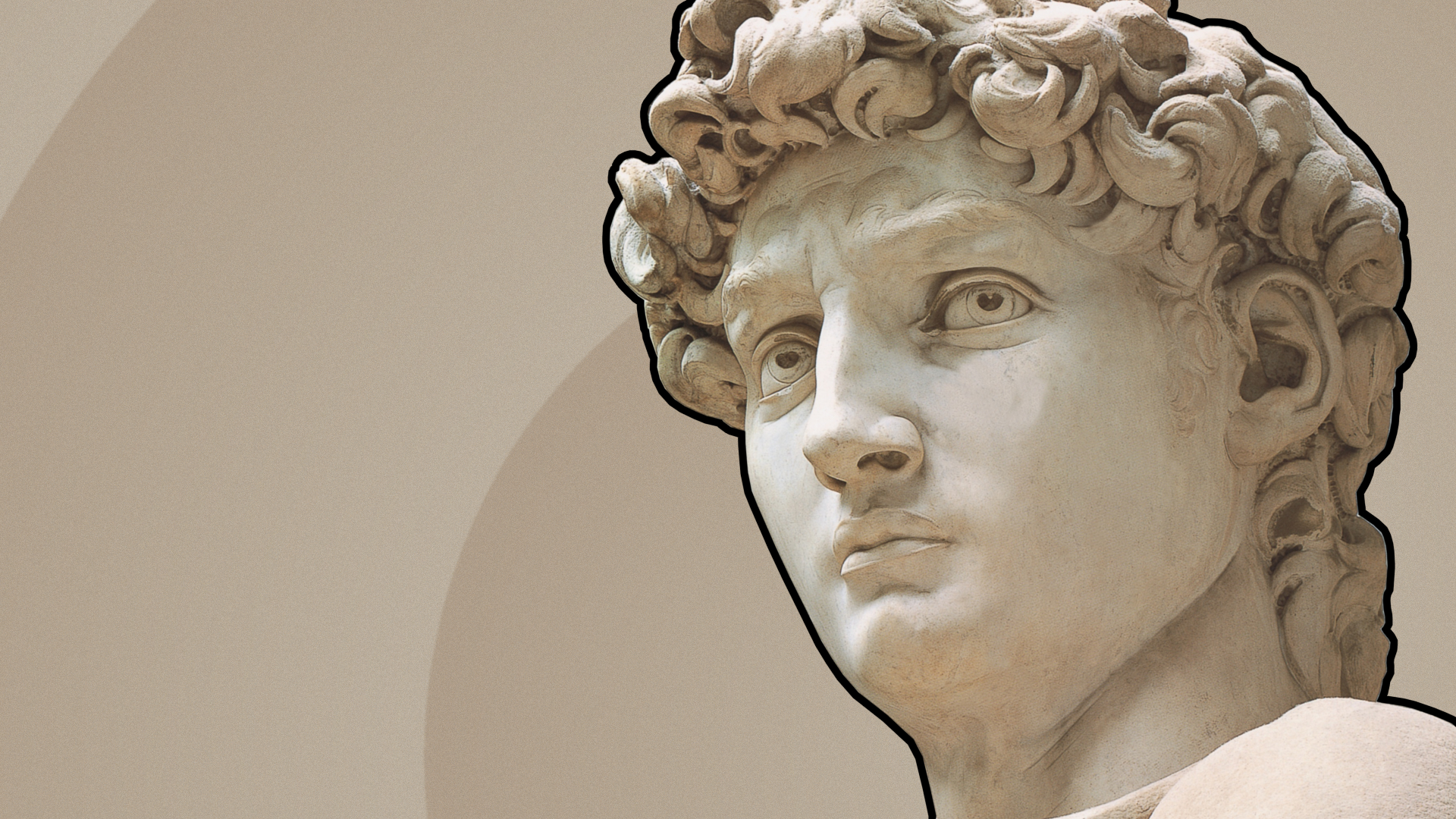David By Michelangelo Wallpaper