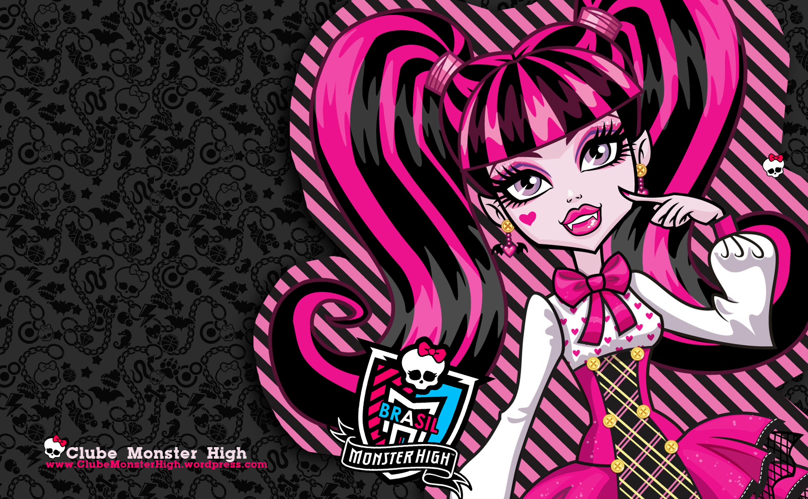 Monster High Background Draculaura Posted By Clube