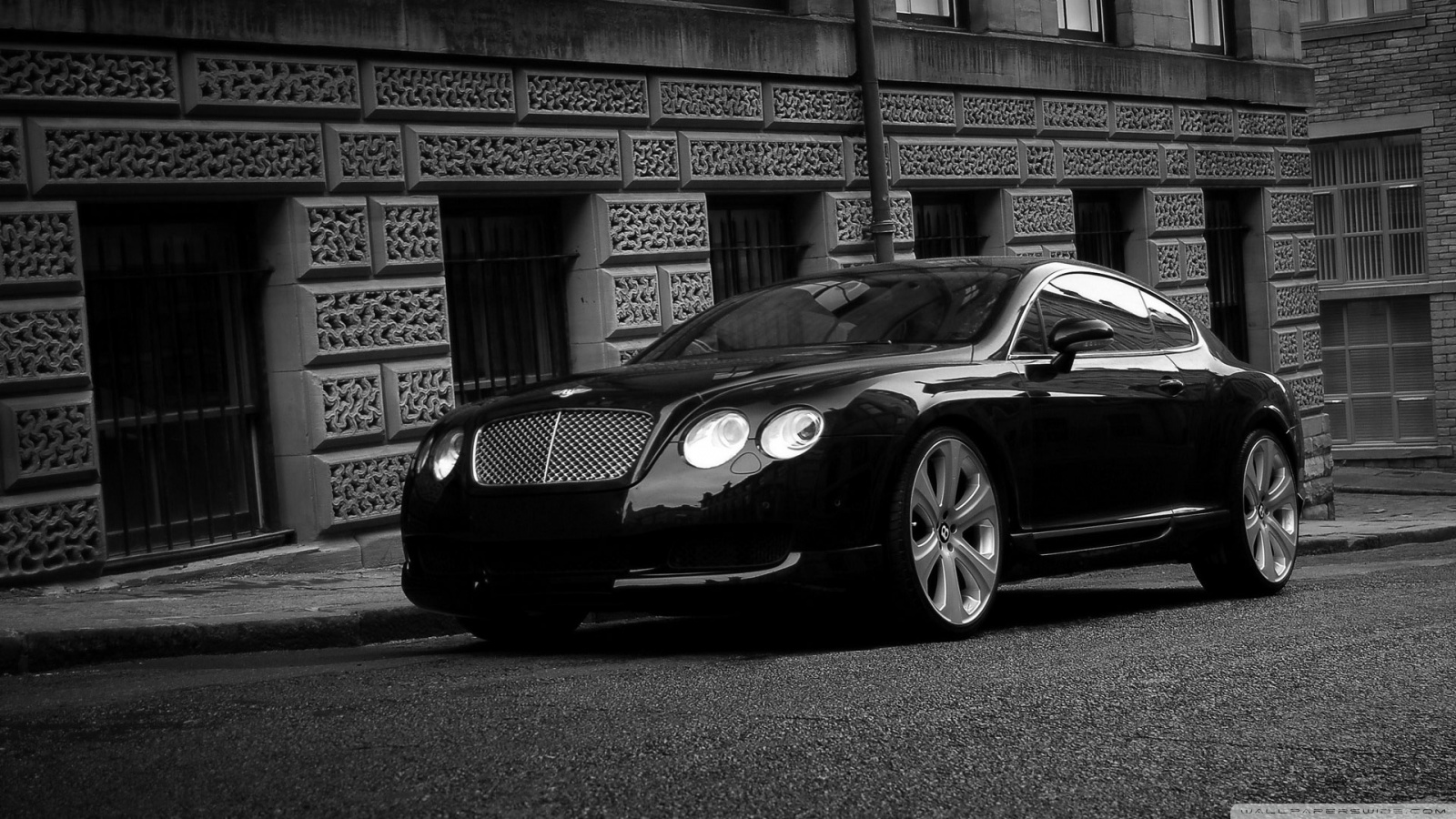 Bentley Continental Gt Black 4k HD Desktop Wallpaper For
