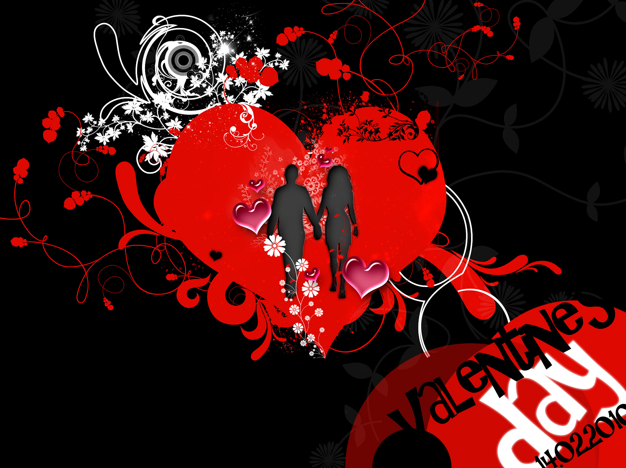 Emo Valentine S Day Exclusive HD Wallpaper