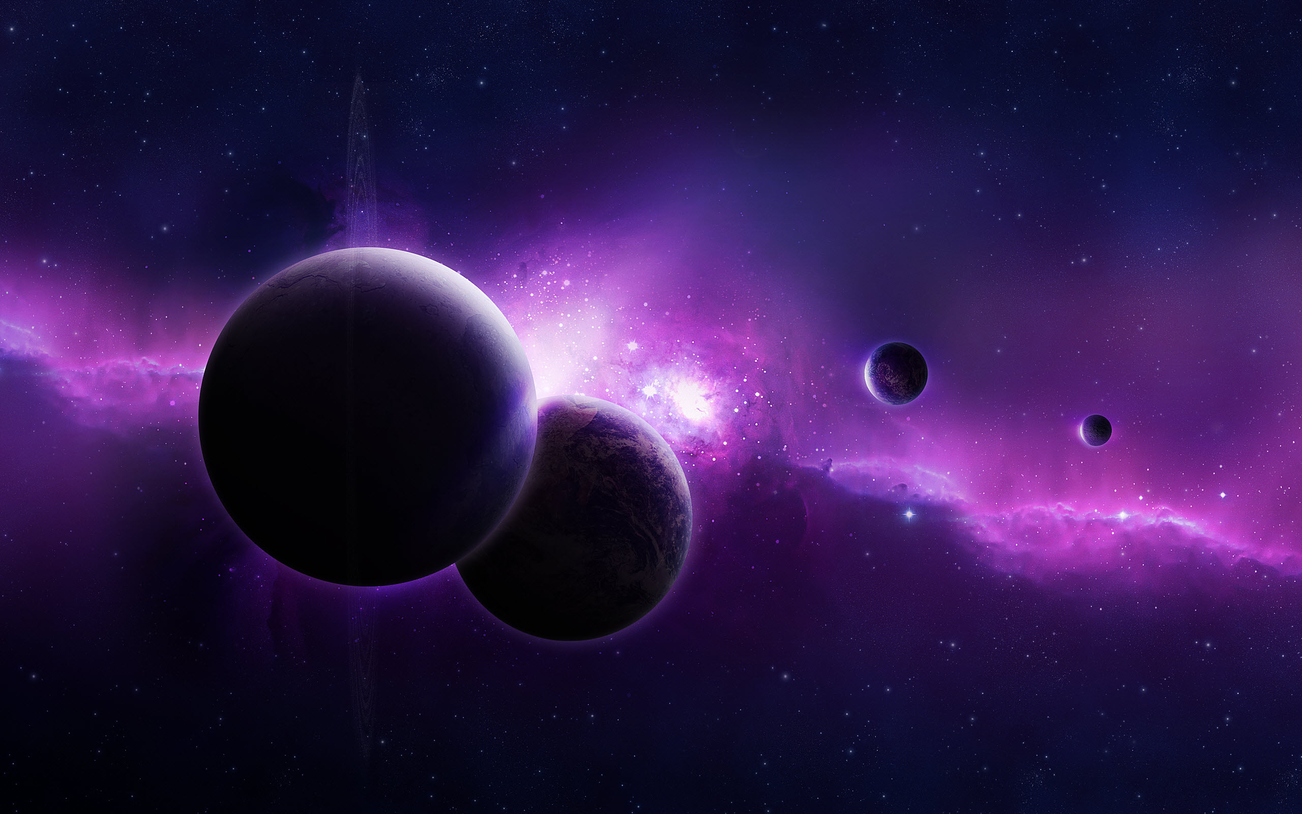 Purple Planet And Purple Space HD Purple Wallpapers  HD Wallpapers  ID  37014