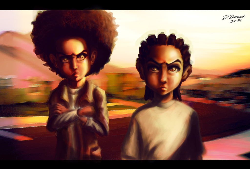 Huey and Riley Freeman by JustChilln6205