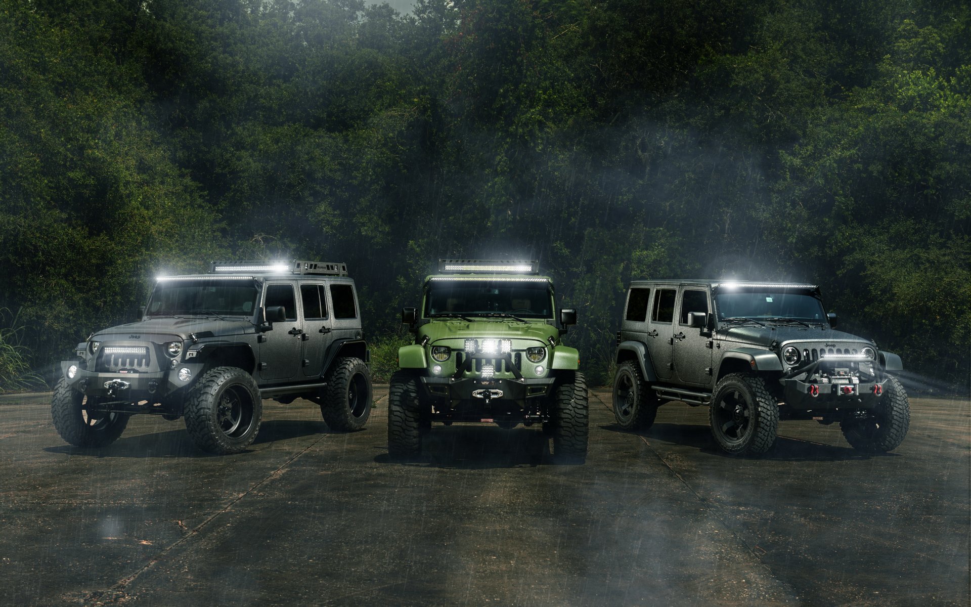 Download free All-black Jeep Rubicon Wallpaper - MrWallpaper.com