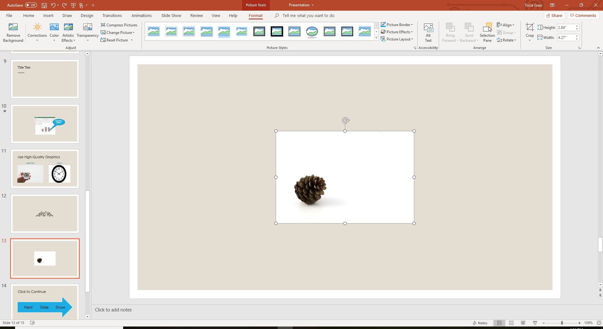 Make An Image Background Transparent In Powerpoint