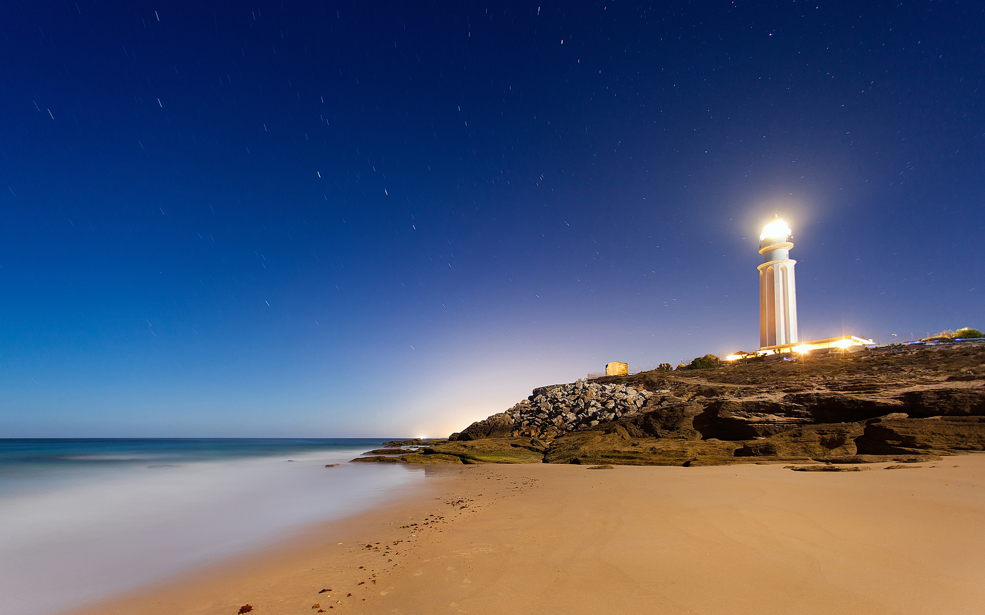 Cape Trafalgar Lighthouse Wallpaper HD