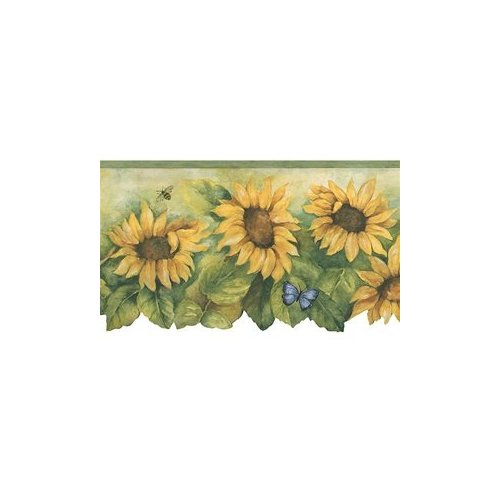 Free download Sunflower Crocks Wallpaper Border [500x500] for your