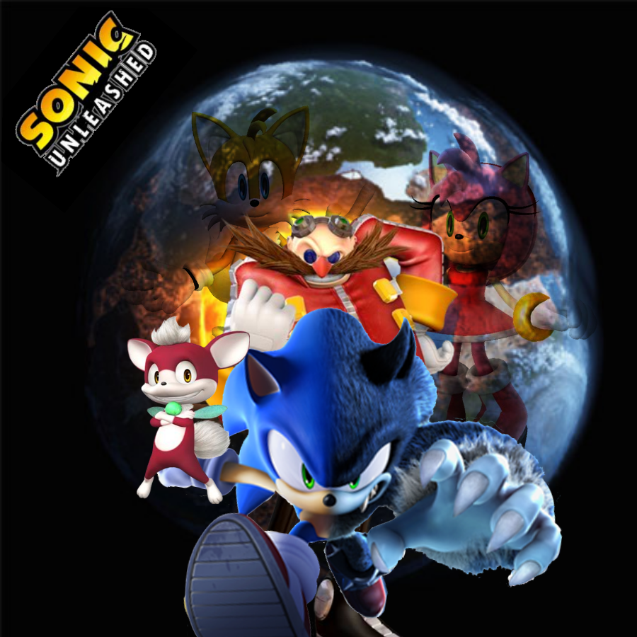 Wallpaper Sonic Unleashed By Dablackblur Fan Art Games