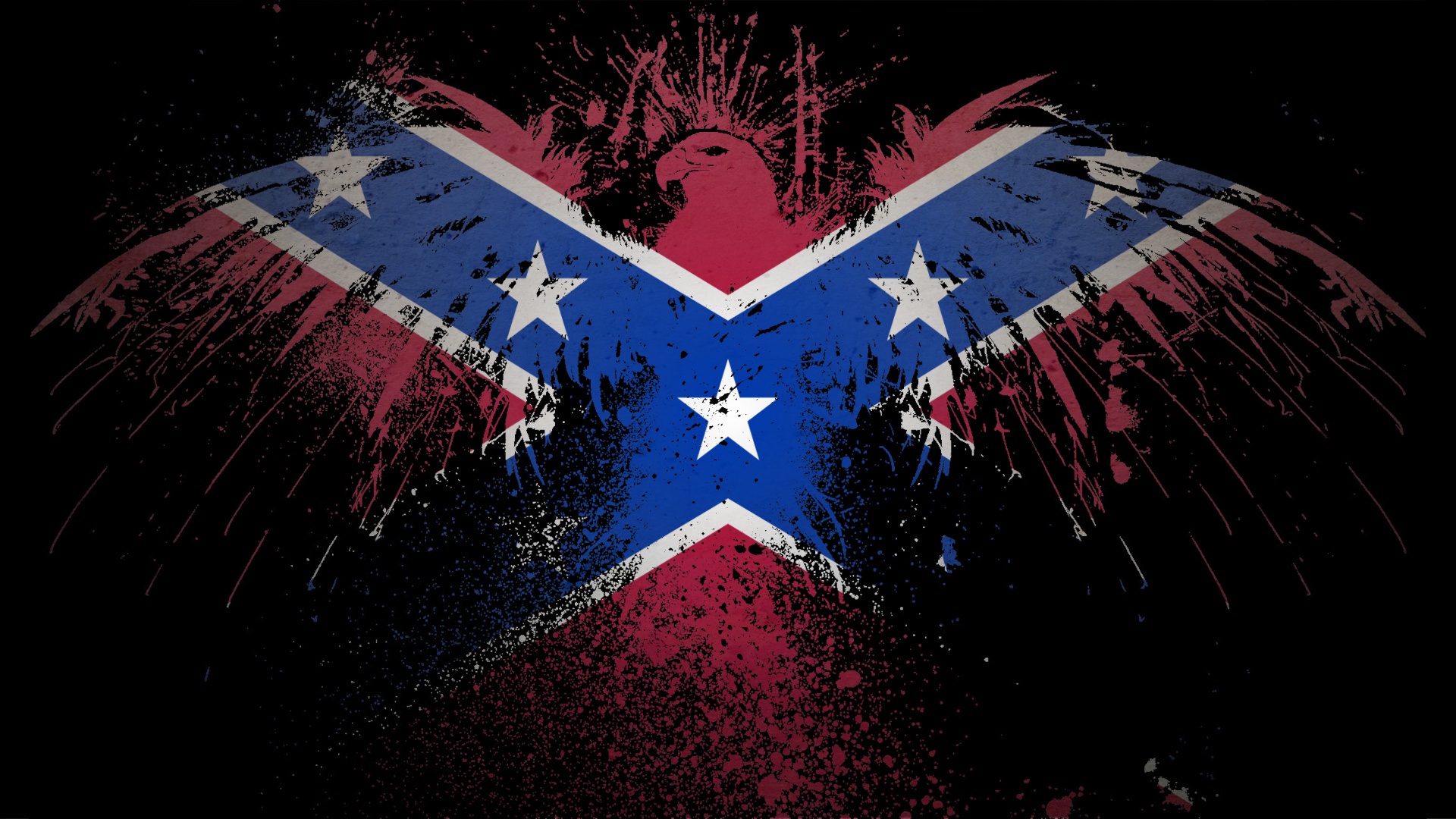 Confederate Flag 1920x1080