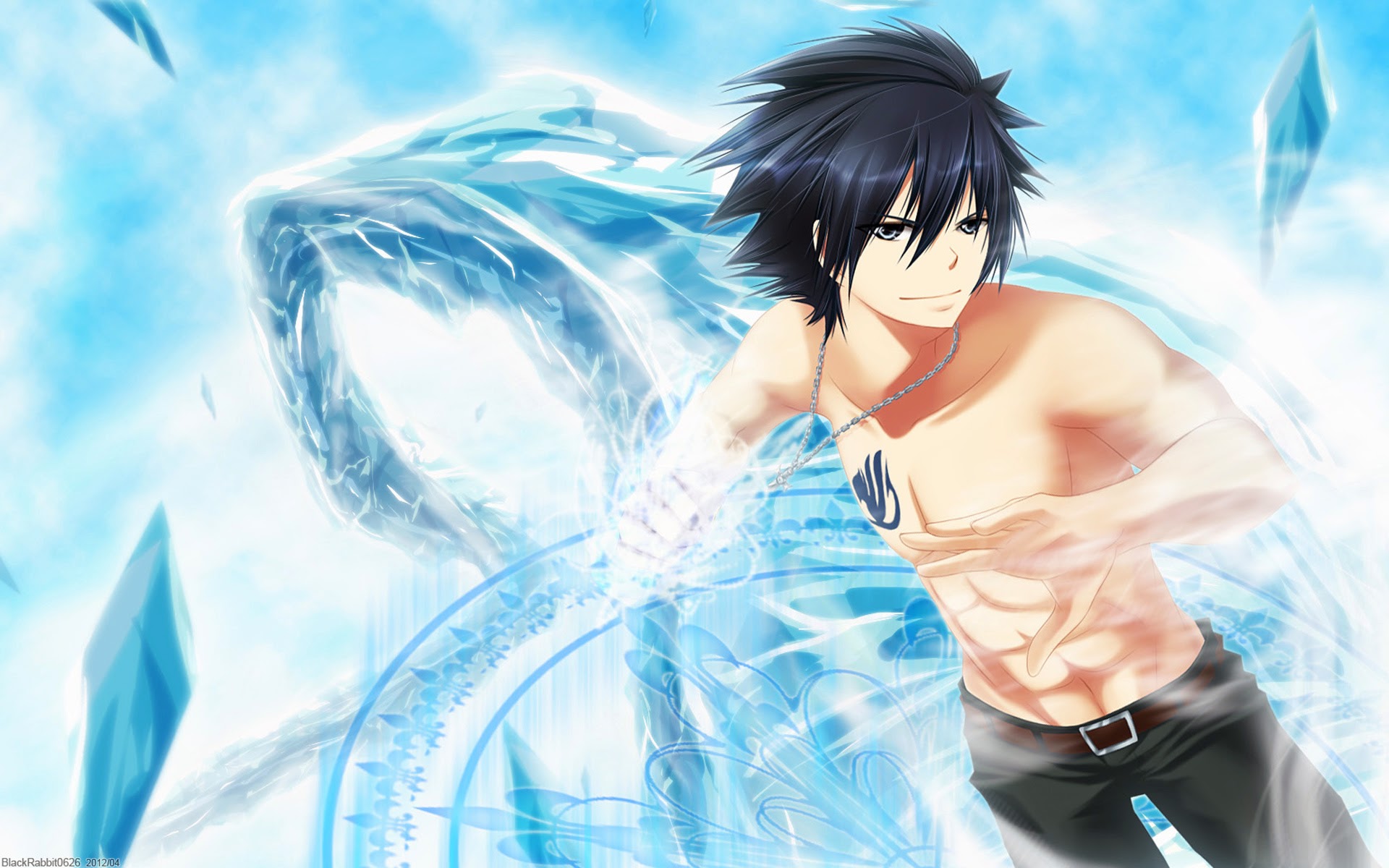 Gray Fullbuster Wallpaper HD Fairy Tail Anime Widescreen