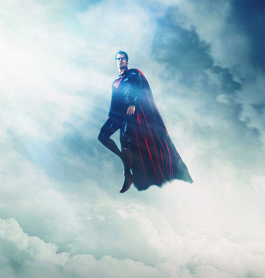 Man Of Steel Flying Wallpaper Superman