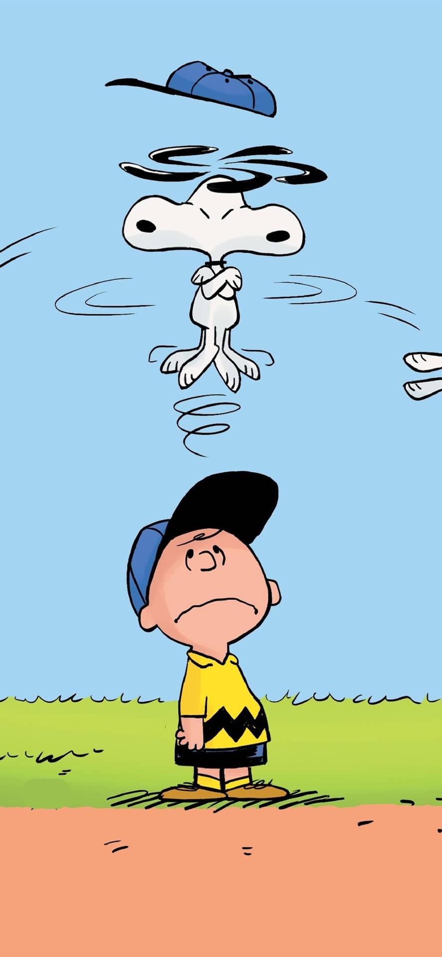 Download Charlie Brown Baseball Cap Wallpaper