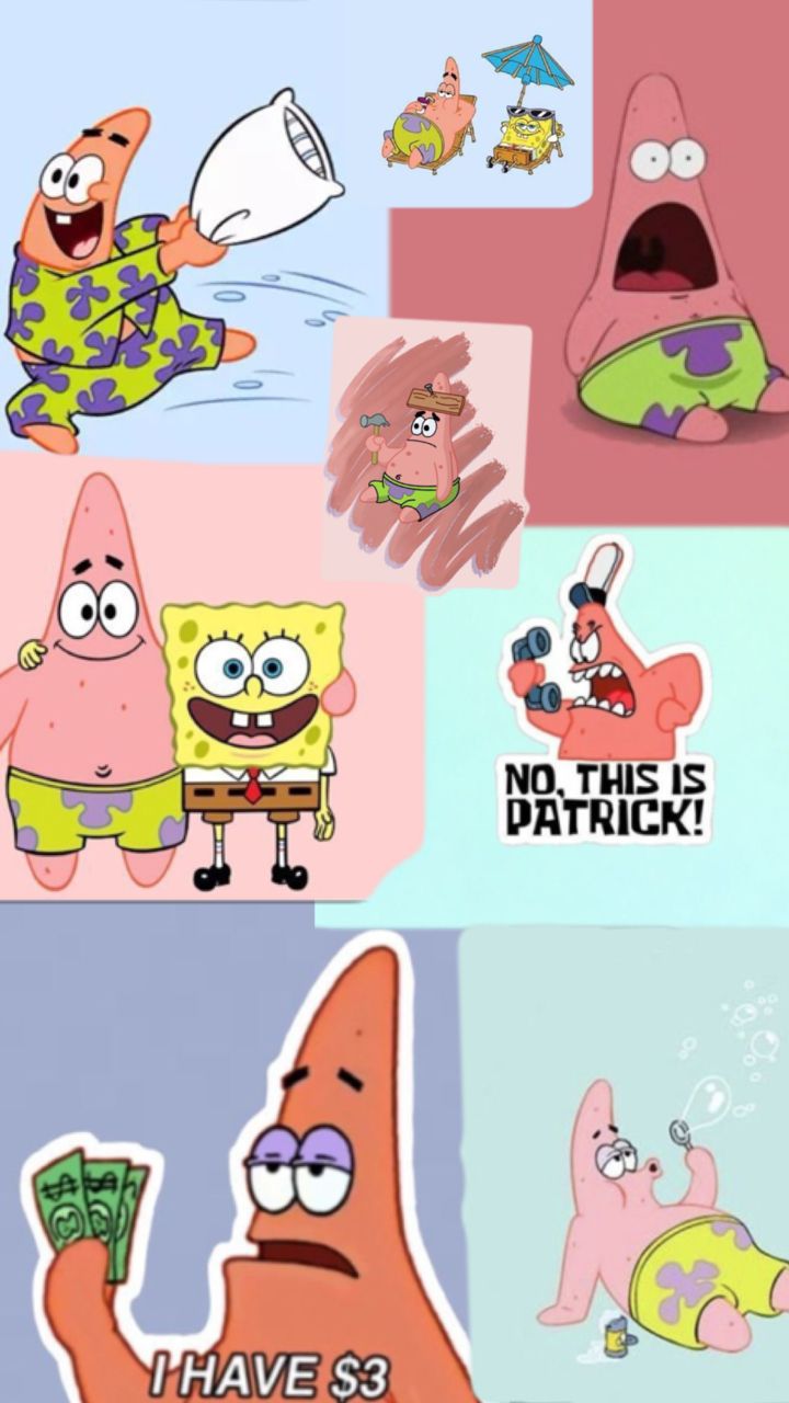 Patrick star Spongebob wallpaper Spongebob shows Cartoon