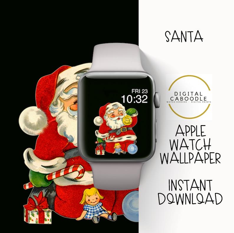 Buy Christmas Gnome Apple Watch Face Wallpaper Apple Watch Face Online in  India  Etsy