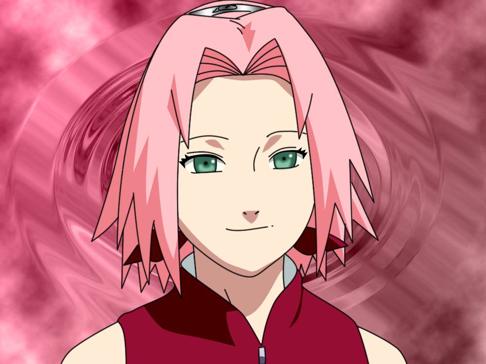 Naruto Shippuden Sakura Haruno Pixel Anime HD Wallpaper