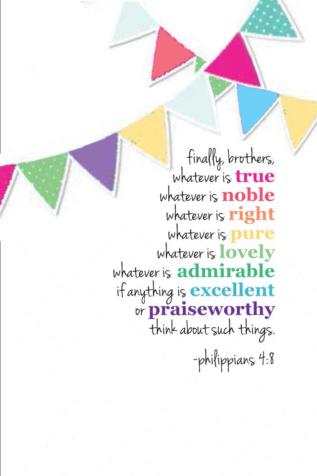 Philippians iPhone Background To Serve As A Reminder Take