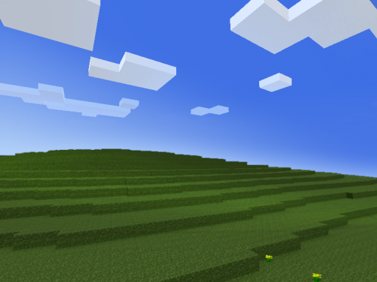 Windows Xp Bliss Desktop Background Recreated In Minecraft The