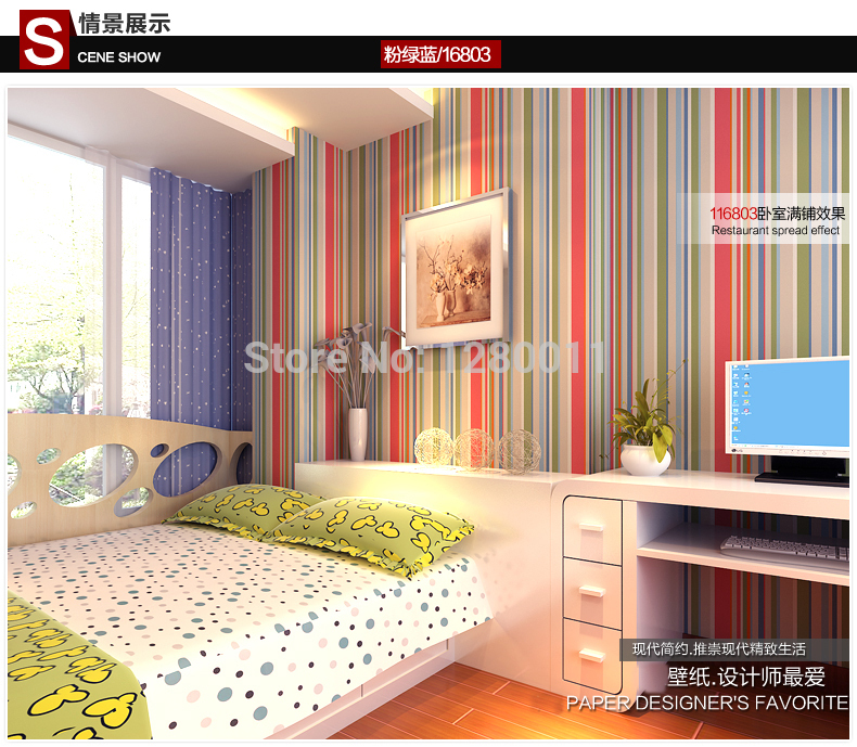 Wallpaper Horizontal Stripes Promotion Online Shopping For Promotional