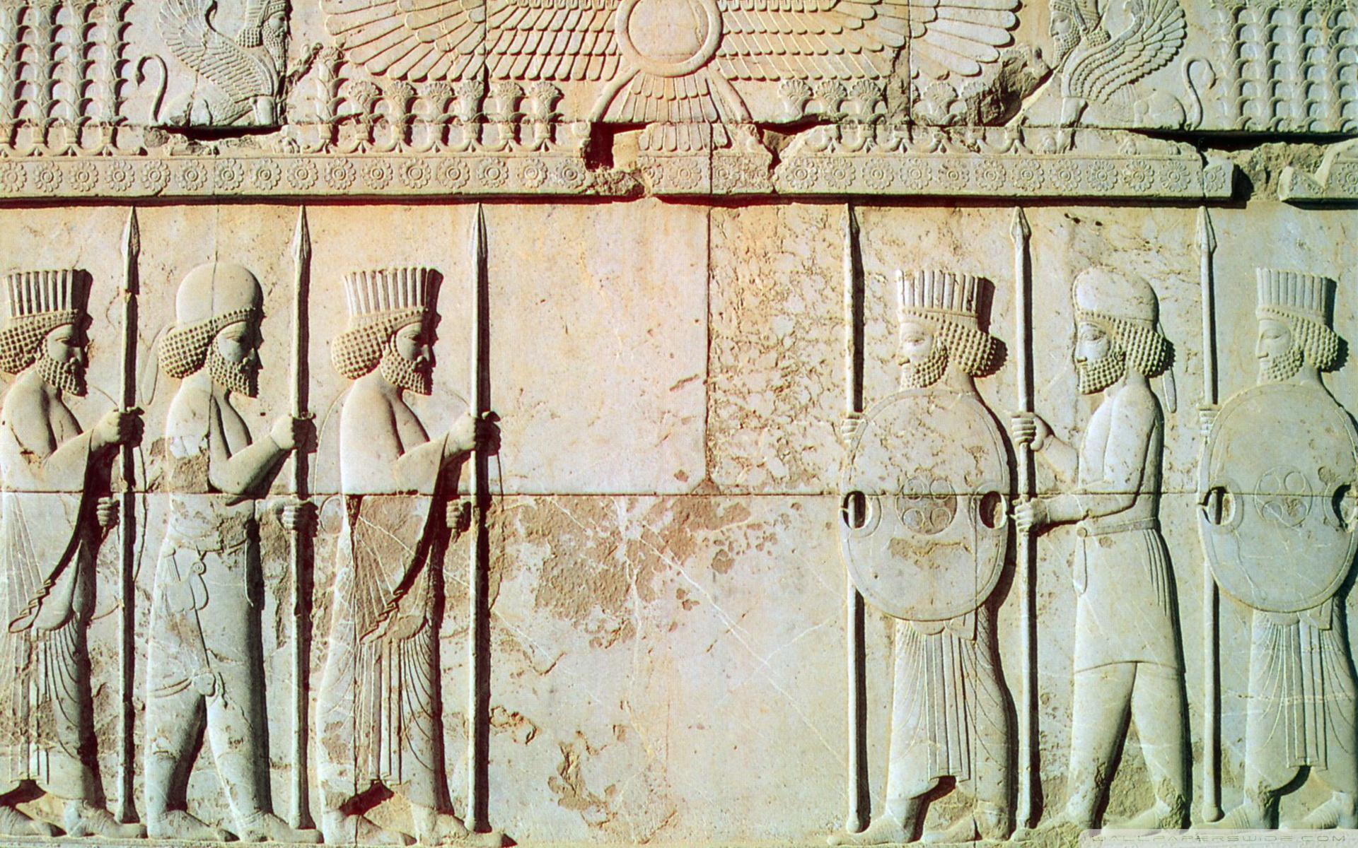 Persepolis The Persian Soldiers 4k HD Desktop Wallpaper For