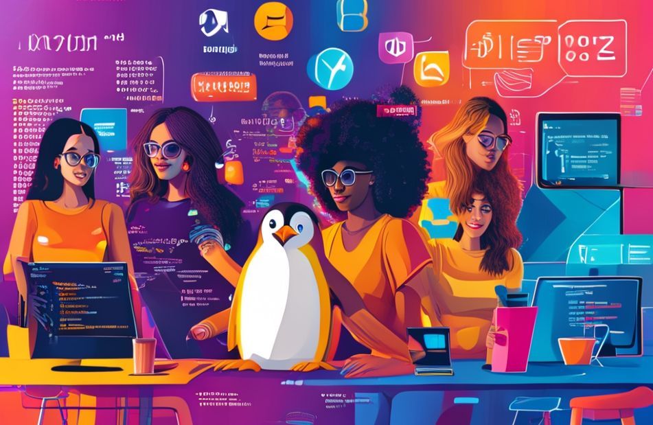 Linux Girls Wallpaper