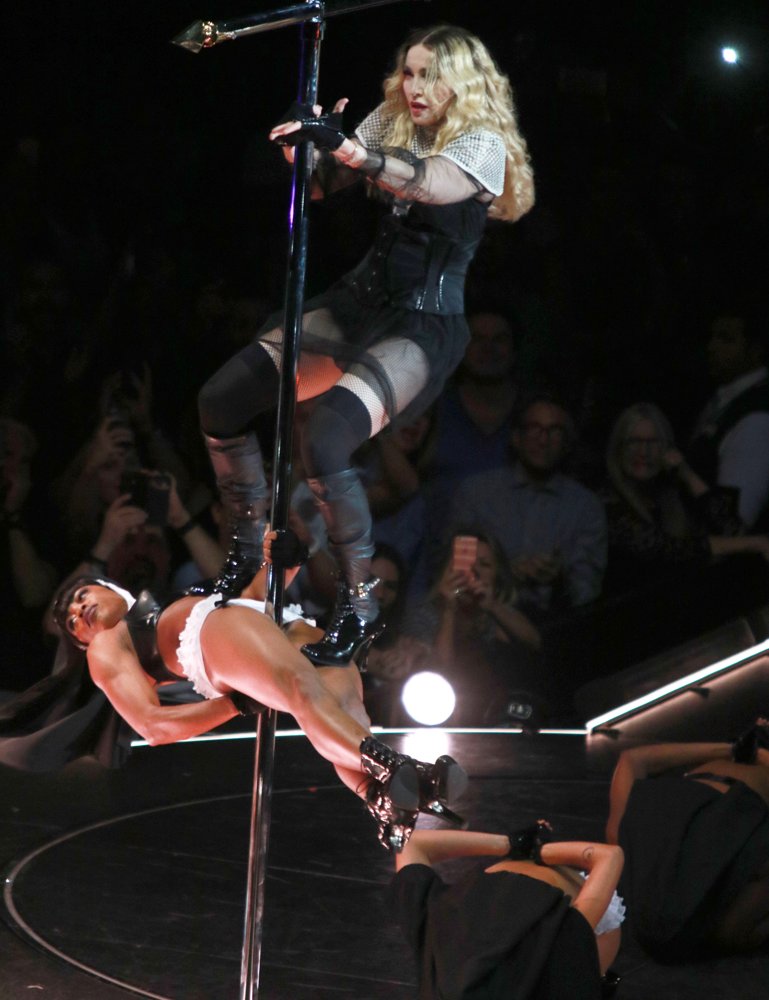 Madonna Picture Performs Live During Her Rebel Heart