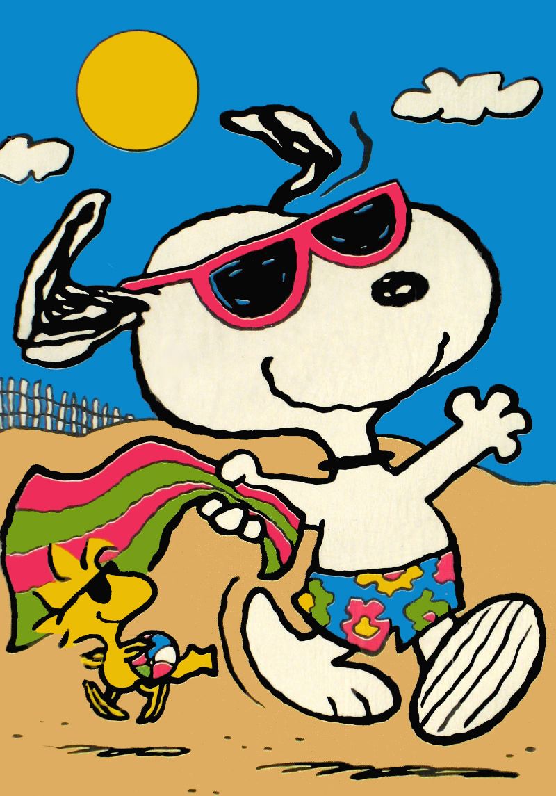 Snoopy Summer Image Wallpaper