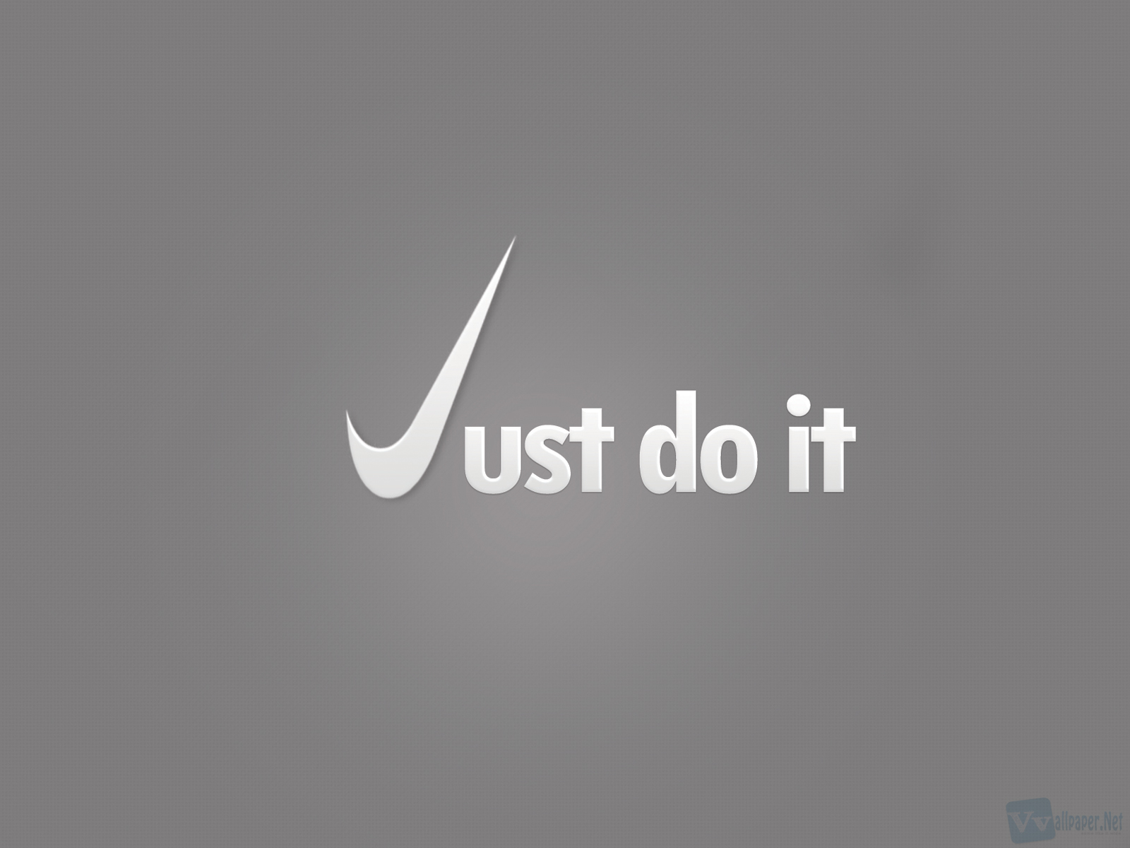 Just do it Nike Logo Type Minimal HD Wallpaper by VvallpaperNet
