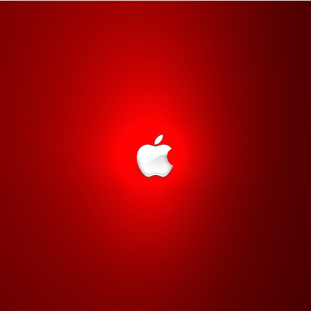 Download Red Apple Logo Iphone Wallpaper  Wallpaperscom