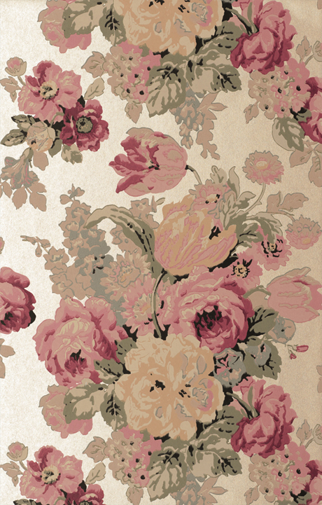 Beautiful Bouquet Wallpaper By Anna French Heart Home