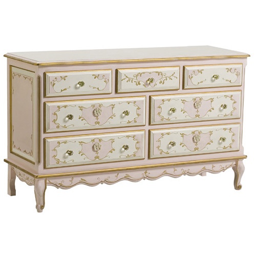 French Style Pink White Dresser From Layla Grace