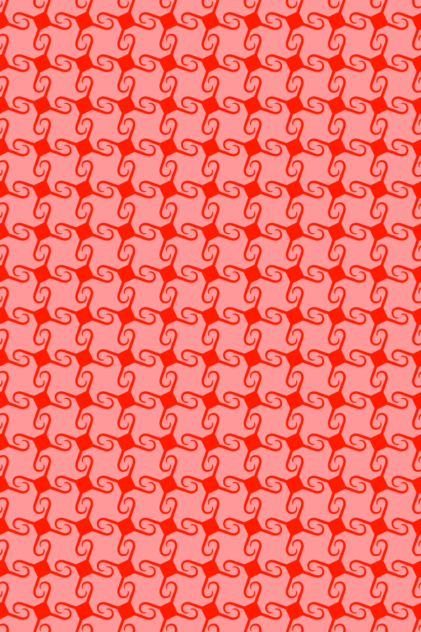 Ironworks Red Wallpaper Ninth Circle Design